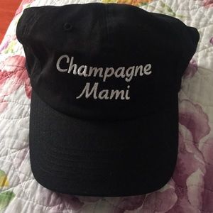 Champagne Mami Dad Hat